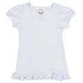 Back to school ruffle custom shirt
