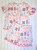 School Days Short Set