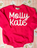 Personalized Puff Vinyl Sweatshirt