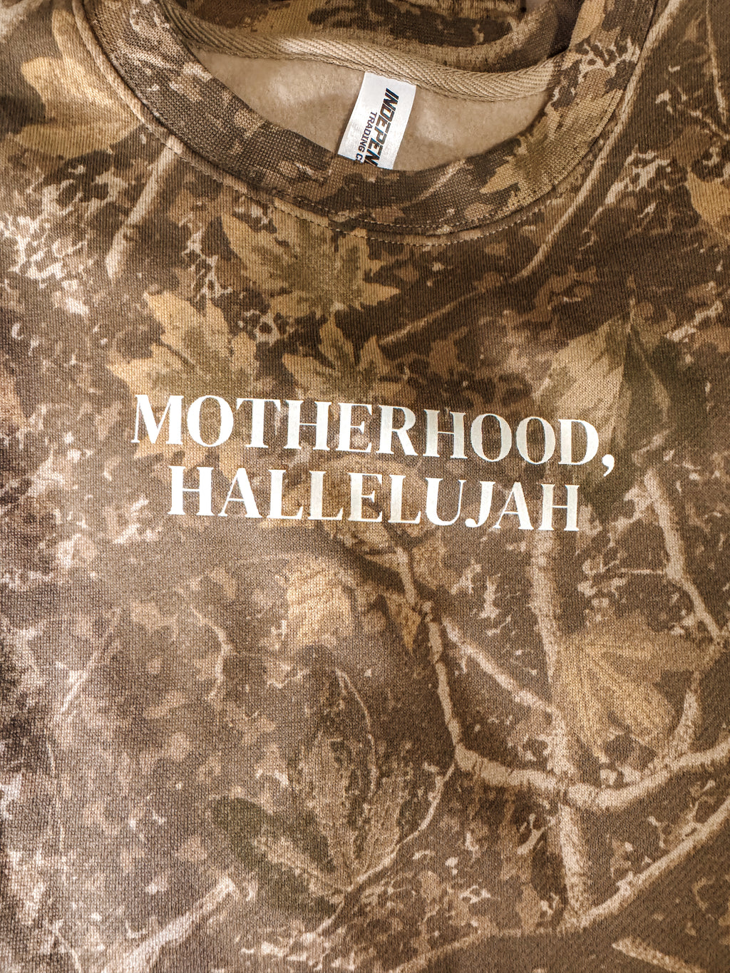 Motherhood, Hallelujah Sweatshirt