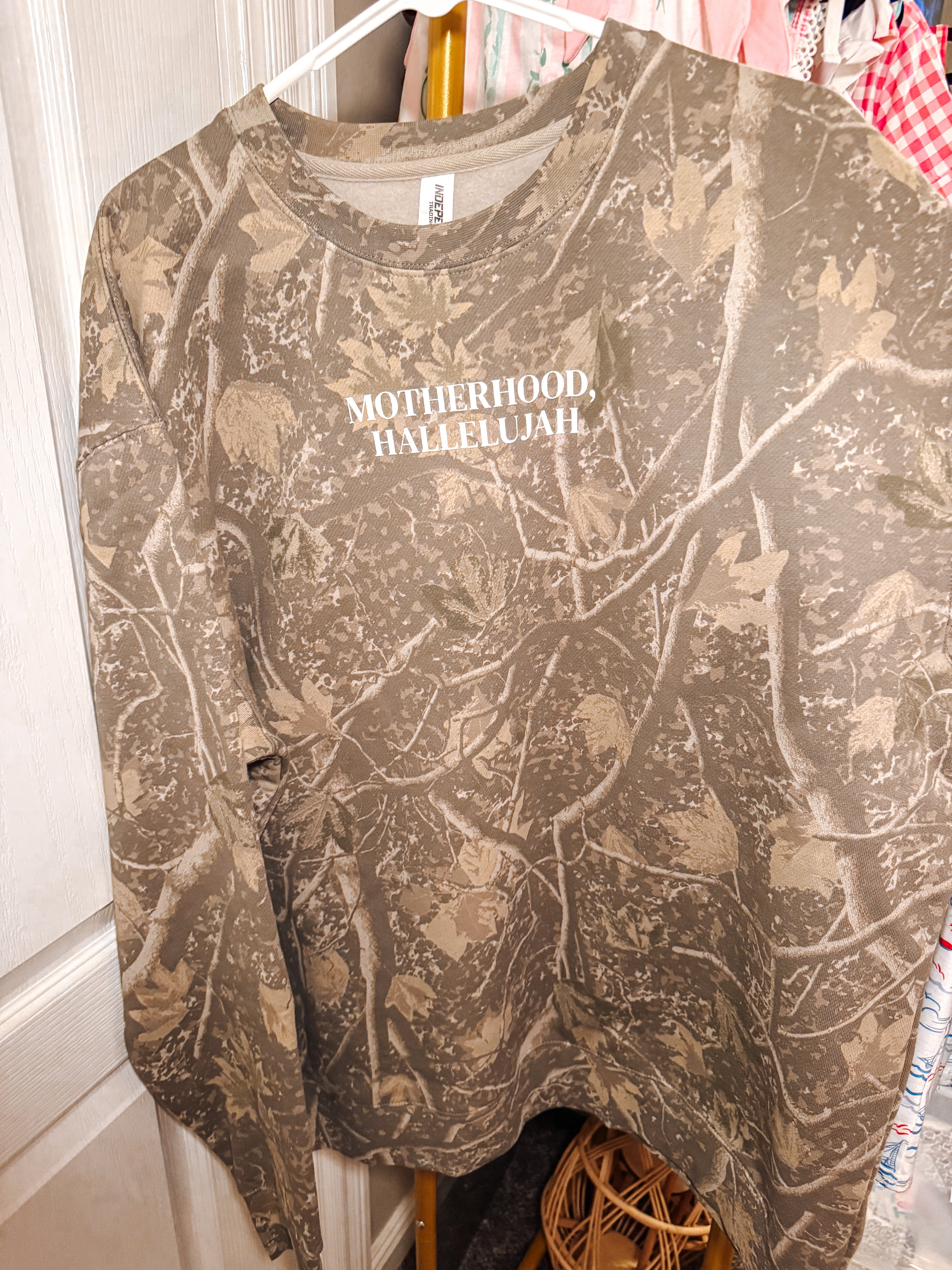 Motherhood, Hallelujah Sweatshirt