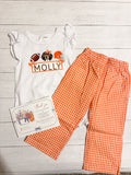 Vols orange checkered Pants