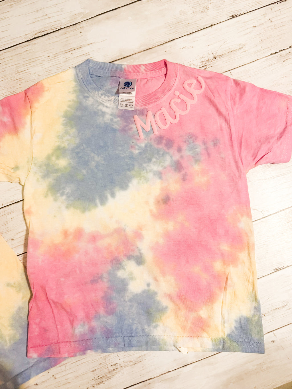 Tie Dye Puff Vinyl- Youth