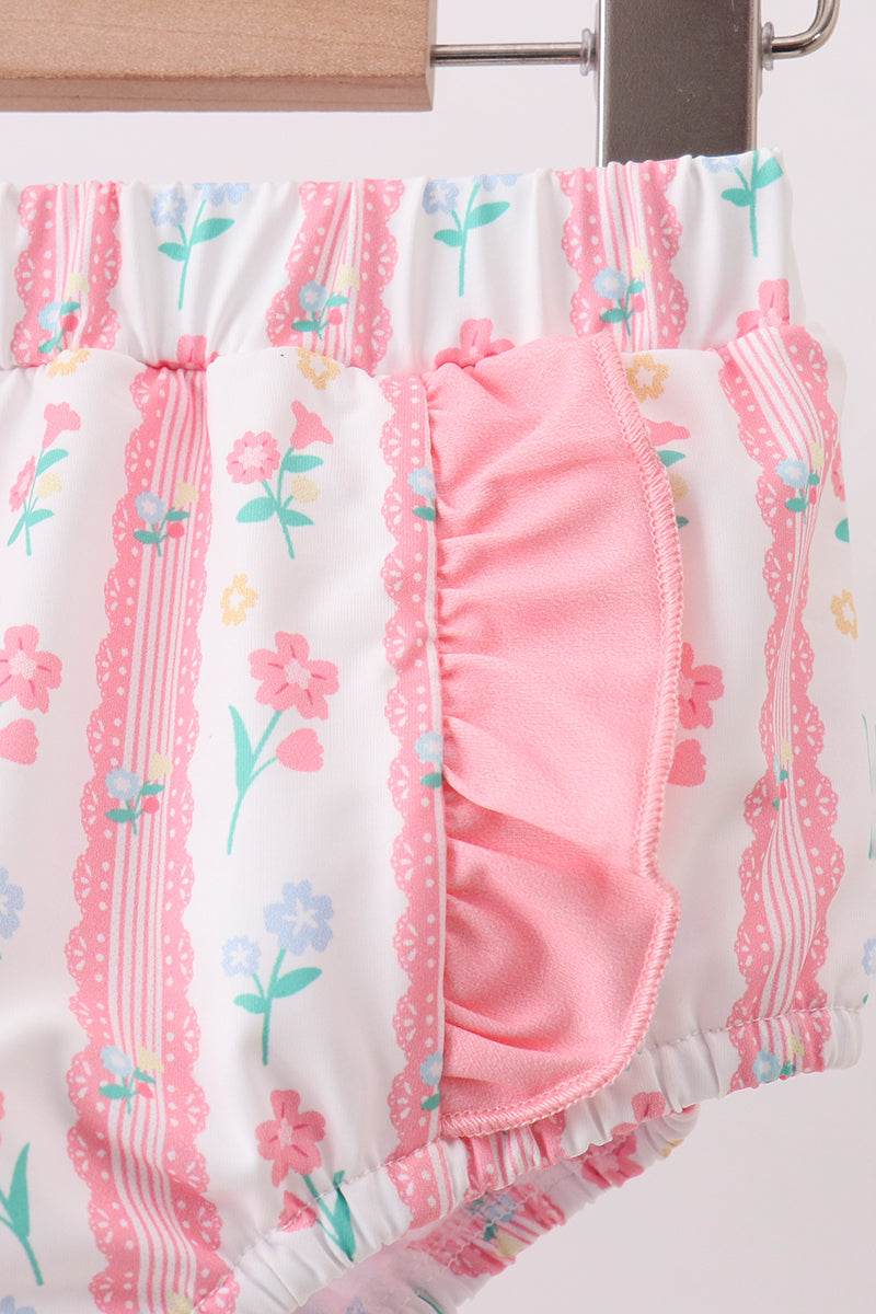 Blush Floral Swimsuit