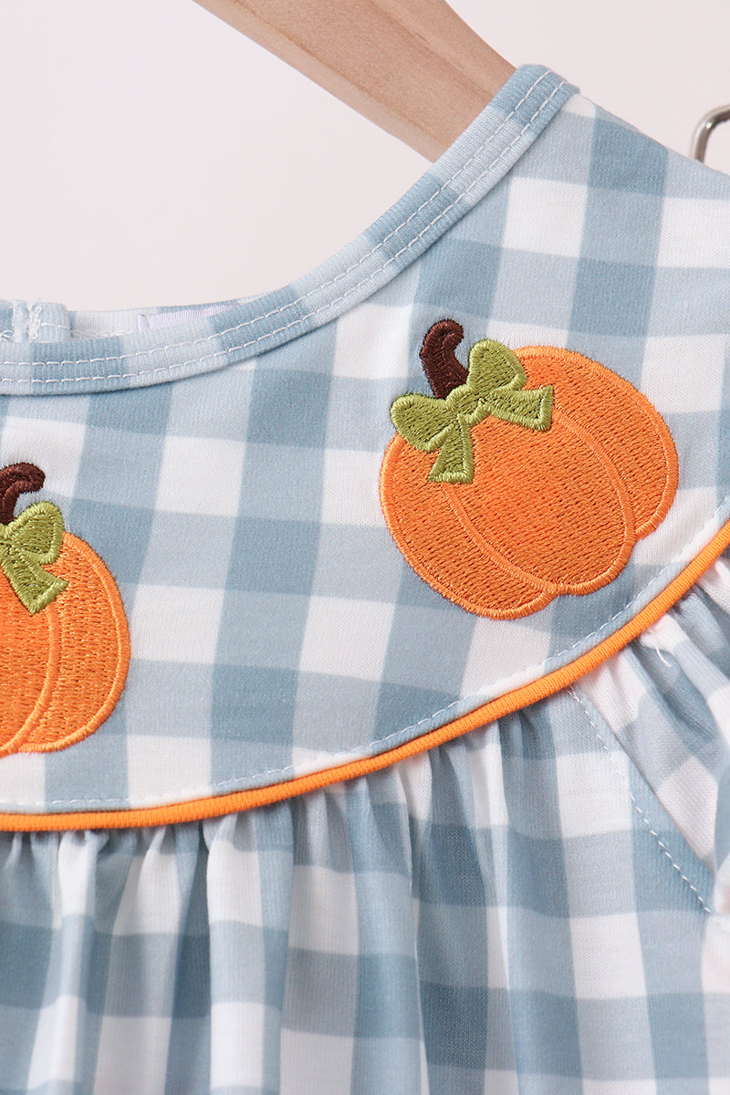 Orange Pumpkin Ruffle Pant set