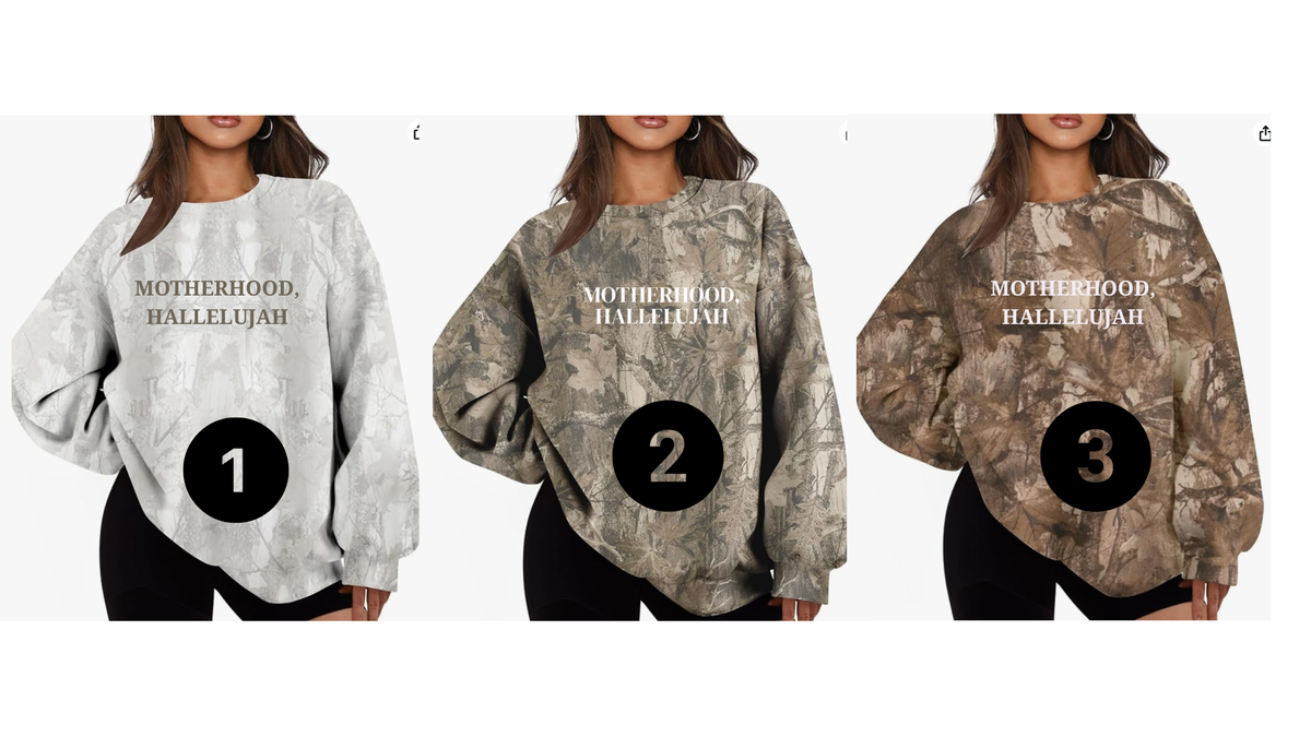 Motherhood, Hallelujah Sweatshirt