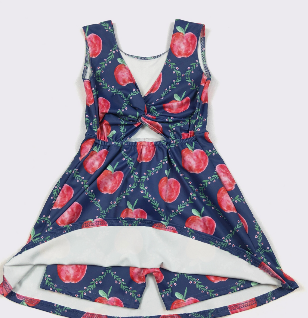 Apple blossom twirl dress