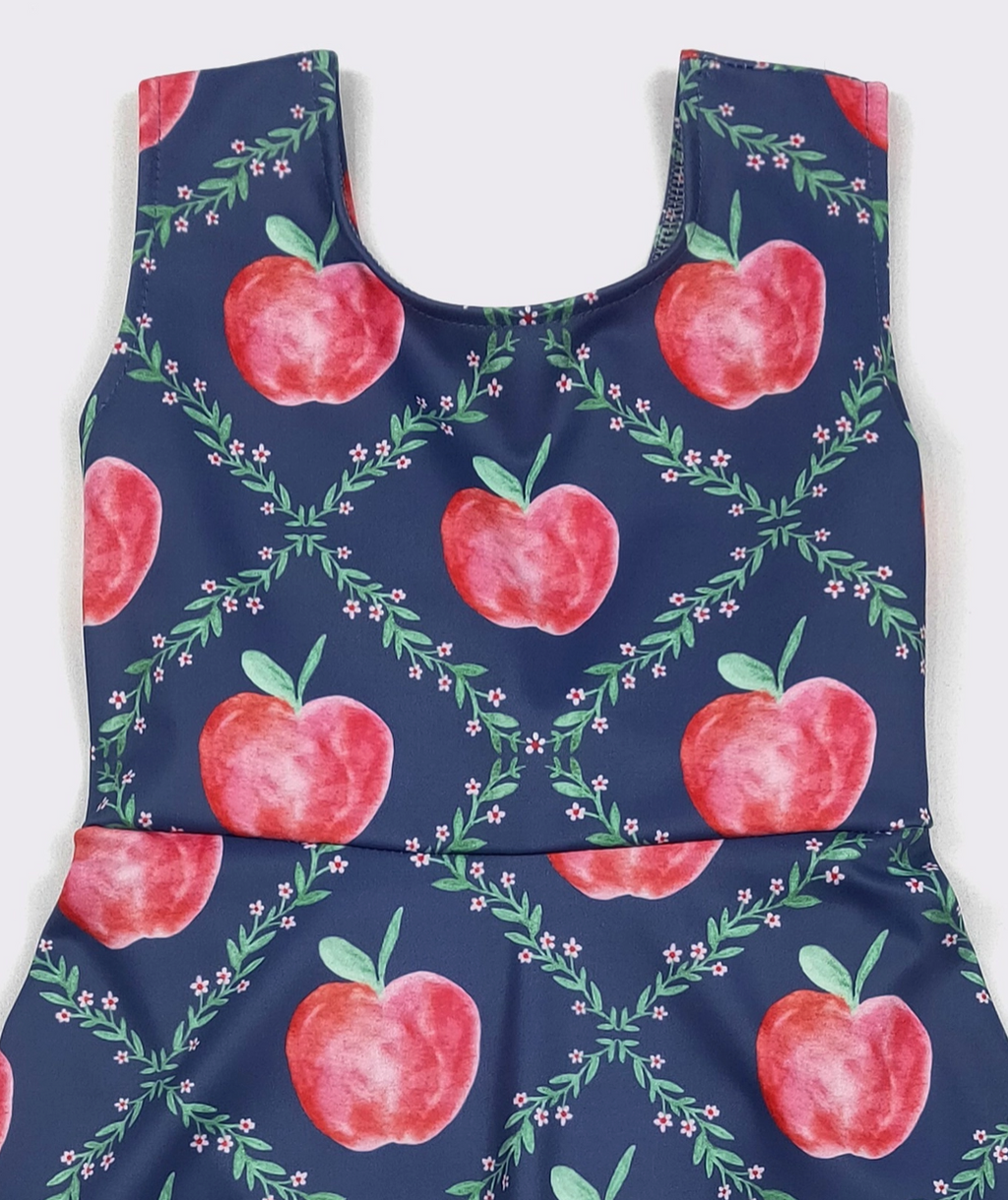 Apple blossom twirl dress