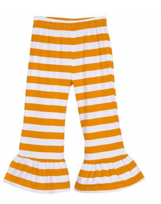 Vols Orange Striped Pants