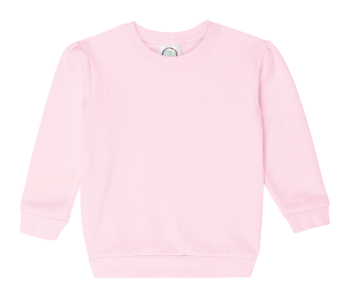 Personalized Puff Vinyl Sweatshirt