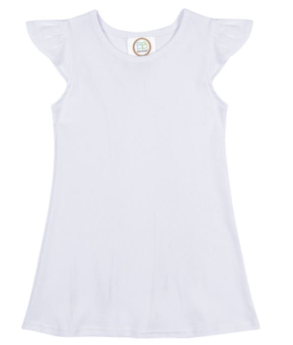 Custom design Flutter sleeve Dress
