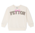Personalized Camo font Sweatshirt