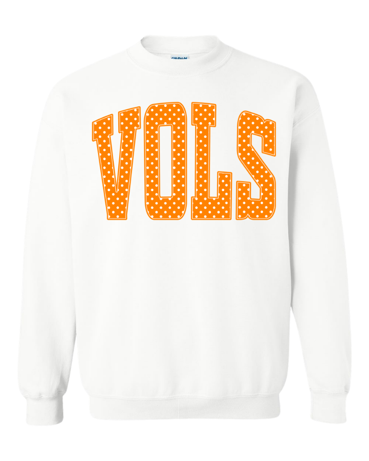 VOLS polka Dot Sweatshirt