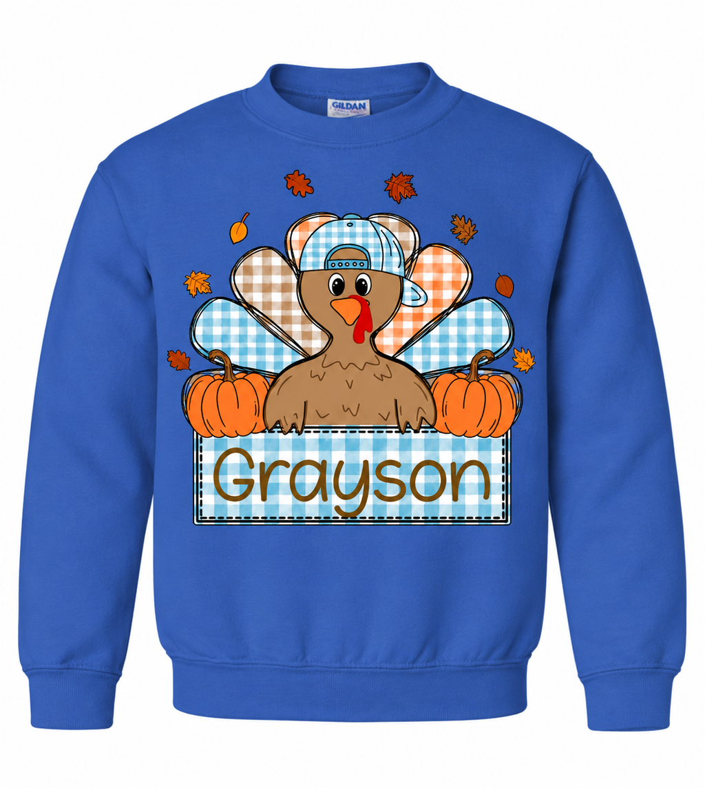 Thanksgiving youth tshirt or sweatshirt